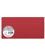 Photo POLLEN Carte DL rouge groseille 106 x 213 mm 1525C Clairefontaine