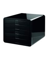 Photo Module de classement - 5 tiroirs - Noir : HAN i-Box 1551-13