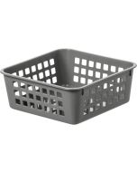 Photo Corbeille de rangement - 160 x 160 x 70 mm - Taupe SMARTSTORE Basket Recycled
