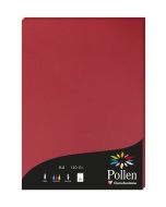 Photo Feuille de couleur Rouge groseille 210 x 297 mm A4 POLLEN 4212C