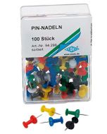 Photo Boite de 100 punaises - Assortiment : WEDO image