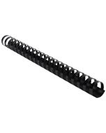 Photo Baguettes de 21 anneaux - 25 mm - Noir EXACOMPTA