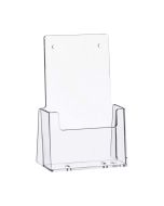 Photo Présentoir de table - 1 compartiment 1/3 de format A4 - Transparent : HELIT H2351002