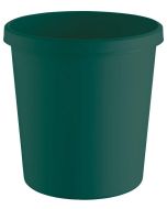 Corbeille à papier Jaune - 18 litres HELIT H6105818 Poubelle