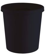 Corbeille à papier Jaune - 18 litres HELIT H6105818 Poubelle