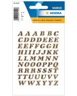 Photo HERMA 4192 : Etiquettes à lettres autocollantes - Or prismatic - 8,0 mm