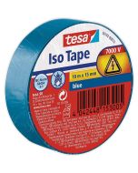 Photo TESA 56192-00012-01 : Ruban adhésif isolant - ISO TAPE - 15 mm x 10 m - Bleu 