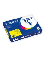 Ramette de papier de 250 feuilles A4 120g - Jaune Soleil : CLAIREFONTAINE Trophée Exemple
