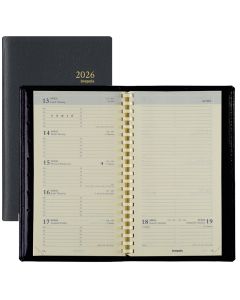 Agenda de poche 2025 - Semainier - 90 x 160 mm BREPOLS Notaplan image