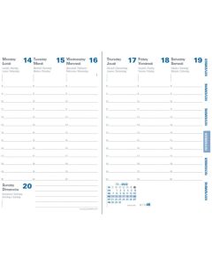 Agenda de poche 2025 Affaires Equology - 100 x 150 mm QUO VADIS