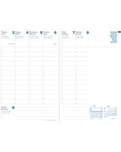 Agenda QUO VADIS Président 2025 210 x 270 mm Equology