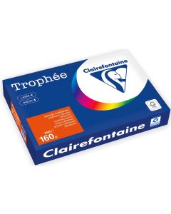 Ramette de papier de 250 feuilles A3 160g - Rouge Cardinal CLAIREFONTAINE Trophée