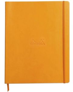 Carnet de Notes ligné RHODIARAMA A4 - Orange RHODIA