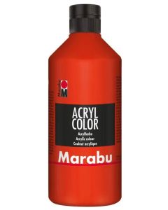 Peinture Acrylique - 500 ml - Vermillon MARABU Acryl Color