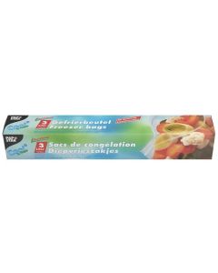 Sac Congélation refermable - 3 L : PAP STAR QuickSnap Lot de 15 Visuel