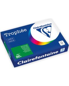 Ramette de papier Trophée A4 - Vert Billard CLAIREFONTAINE 500 feuilles