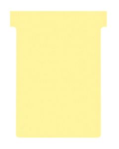 Photo Fiches T - Indice 3 / 92 mm - Jaune : NOBO  2003004