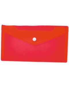 Pochette enveloppe DL à bouton-pression - Transparente HERMA