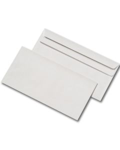 Lot de 1000 Enveloppes autocollantes avec fenêtre - DL 110 x 220 mm : MAIL MEDIA Visuel