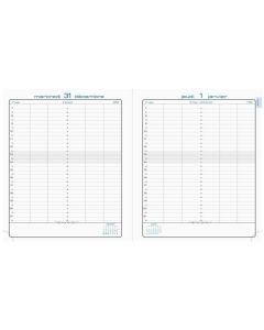 Agenda Journalier 2025 EXACOMPTA La journée planifiée 22 