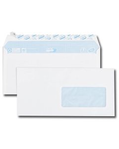 Enveloppes avec fenêtre de 45 x 100 mm - 110 x 220 mm - 80 g : GPV Office Lot de 500 Visuel