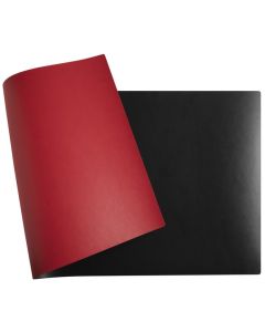 Sous-mains Bicolore - 400 x 800 mm - Rouge/Noir : EXACOMPTA Home Office image