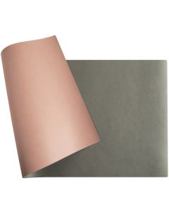 Sous-mains Bicolore - 400 x 800 mm - Nude/Gris : EXACOMPTA Home Office image