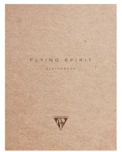 Carnet de Dessin A6 - 100 pages - Brun CLAIREFONTAINE Flying Spirit