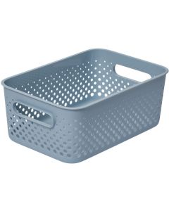 Corbeille de Rangement - 365 x 270 x 150 mm - Vert SMARTSTORE Essence L