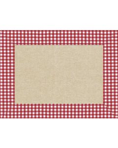 Set de Table Restaurant - Lin Vichy PRONAPPE Lot de 400