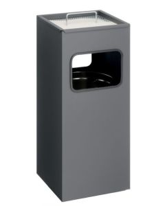 Photo Corbeille à papier avec cendrier HELIT H2516087 