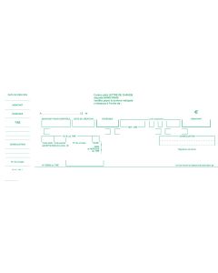 EXACOMPTA 33E :  Carnet de 50 traites normalisées LCR