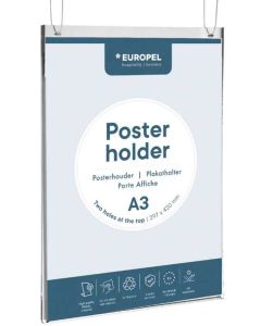 Porte Affiche à suspendre - A3 : EUROPEL modèle