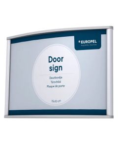 Plaque de Porte - 150 x 100 mm - Argent : EUROPEL image