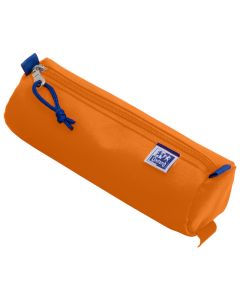 Trousse ronde pour stylos - Orange OXFORD