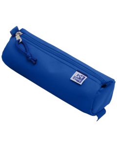 Trousse ronde pour stylos - Bleu OXFORD