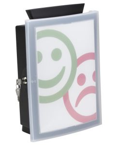 Boite aux lettres Noire - 260 x 128 x 375 mm HAN IMAGE'IN