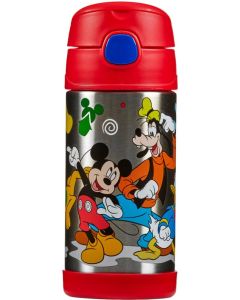 Gourde isotherme - 0,35 L - Mickey FUNTAINER Straw Bottle THERMOS