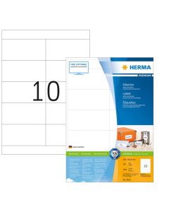 Étiquettes adhésives blanches - Multi-usages 4629  Herma 