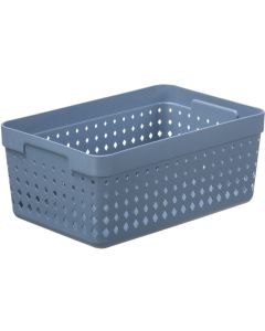 Bac de rangement pour Tiroir - 158 x 118 x 73 mm - Bleu NHG Seoul Organizer L