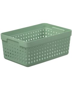 Bac de rangement pour Tiroir - 158 x 118 x 73 mm - Bleu NHG Seoul Organizer L