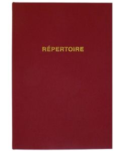 ELVE : Registre Répertoire de 300 pages  230 x 180 mm 51062
