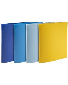 Classeur souple - 2 anneaux de 15 mm - Assortiment : EXACOMPTA Bee Blue image