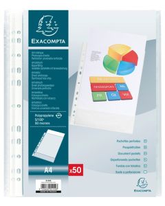 5150E Pochettes perforées Exacompta A4 vertical