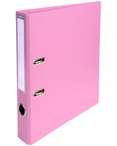 Classeur à levier en PVC - Dos de 50 mm - Rose EXACOMPTA Photo