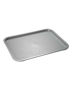 Plateau self-service rectangulaire - 410 x 305 mm - Gris APS