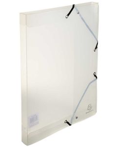 Boîte de classement PP Crystal - Dos 25 mm EXACOMPTA