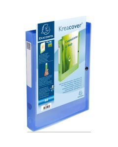 EXACOMPTA : Boîtes de classement bleu - Dos 40 mm 59982E