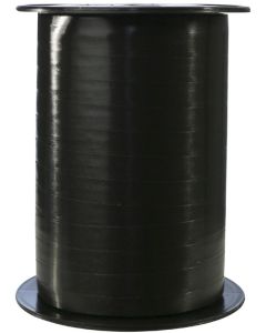 Ruban cadeau bolduc sur bobine - Noir brillant CLAIREFONTAINE