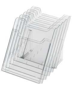 EXACOMPTA 60258 : Porte-documents de table - A4 vertical - Cristal
